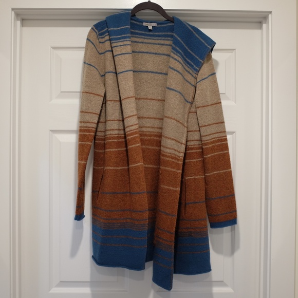 Horny Toad Sweaters - HORNY TOAD Hooded Sweater, Long Cardigan